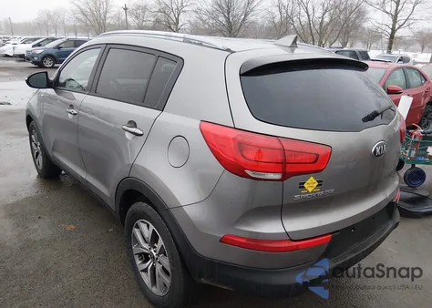 2014 Kia Sportage Lx z USA, uszkodzony, nr VIN KNDPBCACXE7643604